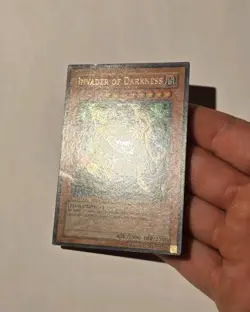 Yugioh Invader Of Darkness IOC-111 Secret Rare 1st Edition MP - Image 4