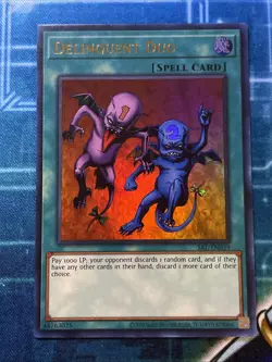 YuGiOh DELINQUENT DUO Ultra Rare SRL-EN039 - Image 1