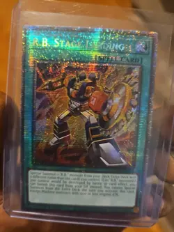 R.B Stage Landing DUAD-EN096 [Starlight Rare] 1st Ed Duelist's Advance Yugioh NM - Image 1