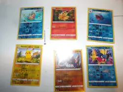 Lot of 6 Pokemon Evolving Skies Reverse Holo/Holo Cards - Image 1