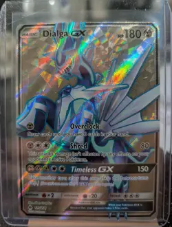 Dialga GX - 125/131 - Pokemon Forbidden Light Sun Moon Full Art Rare Card NM - Image 1