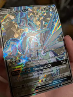 Dialga GX - 125/131 - Pokemon Forbidden Light Sun Moon Full Art Rare Card NM - Image 3