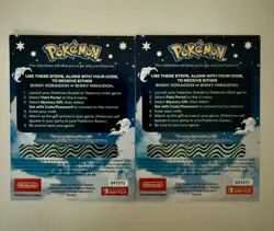 2x Shiny Koraidon & Miraidon GameStop Pokemon Scarlet Violet Code Cards Sent DM - Image 1