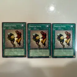 3x Snatch Steal SD1-EN010 / SD2-EN013 / SD4-EN015 - 1st Edition - Yugioh! Card - Image 1