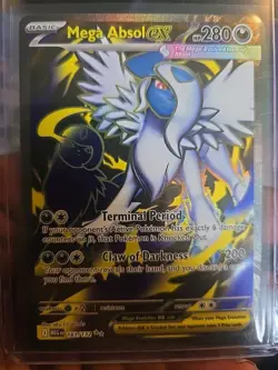Mega Absol ex 161/132 Mega Evolution Pokemon card Full Art Ultra Rare - Image 1