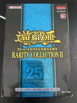 Yu-Gi-Oh! Trading Card Game 25th Anniversary Rarity Collection II Box New 1st Ed - Image 1