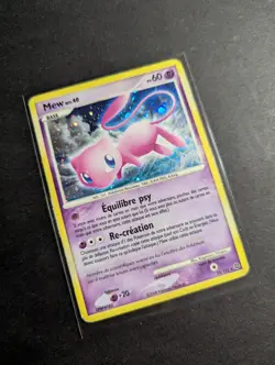 Mew 15/132 Secret Wonders 2007 Holo Rare Played Pokemon Card TCG - Image 2