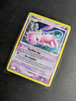 Mew 15/132 Secret Wonders 2007 Holo Rare Played Pokemon Card TCG - Image 3