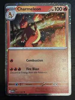 Charmeleon - (Cosmos Holo) 005/165 Sv: Scarlet & Violet Promo Cards Holo - Image 1