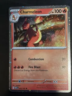 Charmeleon - (Cosmos Holo) 005/165 Sv: Scarlet & Violet Promo Cards Holo - Image 2