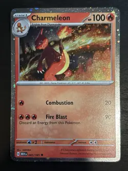Charmeleon - (Cosmos Holo) 005/165 Sv: Scarlet & Violet Promo Cards Holo - Image 3