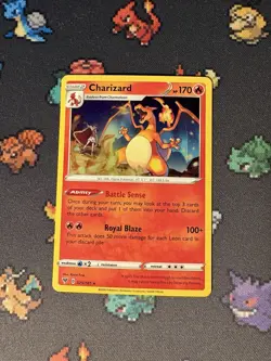 Pokemon Cards Charizard 025/185 Vivid Voltage Cracked Ice Holo Promo - (NM) - Image 1
