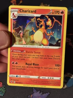 Pokemon Cards Charizard 025/185 Vivid Voltage Cracked Ice Holo Promo - (NM) - Image 2