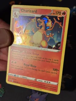 Pokemon Cards Charizard 025/185 Vivid Voltage Cracked Ice Holo Promo - (NM) - Image 3