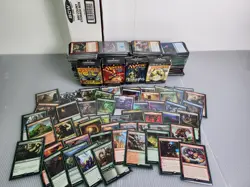 Magic the Gathering MTG Lot 900+ Cards w/ Rares + Lands + BCW Storage Box... - Image 1