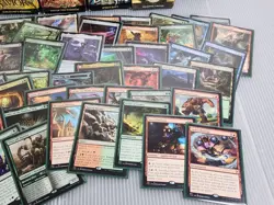 Magic the Gathering MTG Lot 900+ Cards w/ Rares + Lands + BCW Storage Box... - Image 3