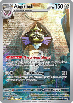 Aegislash 210/182 Illustration Rare | Paradox Rift | Pokemon Card - Image 1