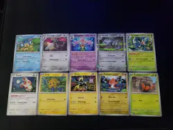 Pokemon Tcg - Paradox Rift 10 Card Lot (2 Holo) - Image 1