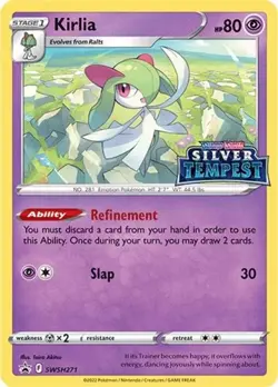 Kirlia (Prerelease, #SWSH271) - Hol SWSH - Sword & Shield Promo Cards LP Pokemon - Image 1