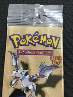 Pokemon Unopened Fossil Booster Pack 11 Cards Factory Sealed 1999 (1 Pack) - Image 3
