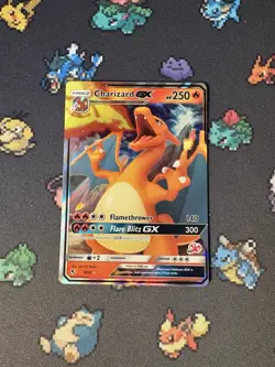 Pokemon Cards Charizard GX 9/68 Battle Academy STAMPED Promo - (NM-) - Image 1