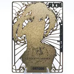 Kurumi - Random #/200 - Limited Edition Gold Metal Card - Goddess Story - Image 2