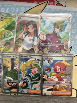 Pokemon Full Art Card Lot (12 NM Cards) Mega, White Flare, S/V - Image 2