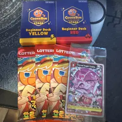 Eternal Sugar Cookie Cookie Run TCG - 2025 Gen Con Exclusive Promo Card Bundle - Image 1