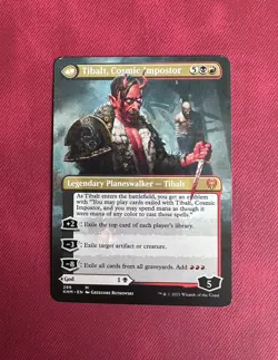 Valki, God of Lies BORDERLESS - NM - MTG Kaldheim - Magic the Gathering - Image 2