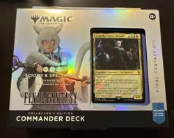 Magic Final Fantasy Collector’s Edition Commander Deck Scions And Spellcraft MTG - Image 1
