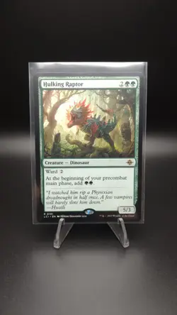 MTG Hulking Raptor- 191 REG Rare Lost Caverns of Ixalan (LCI) NM/M - Image 1