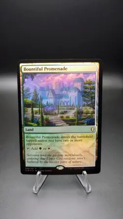 MTG Bountiful Promenade Foil Rare 348 CLB Baldur's Gate NM/M - Image 1