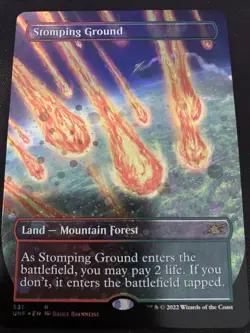 Stomping Ground (Borderless) (Galaxy Foil) Unfinity Foil - Image 1