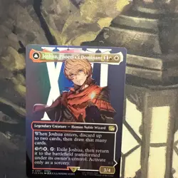 MTG Joshua, Phoenix's Dominant (Borderless) Final Fantasy Foil 397 - Image 4