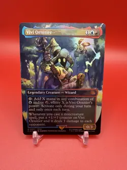 MTG Vivi Ornitier (Borderless Foil) Final Fantasy 0321 NM/MT - Image 1