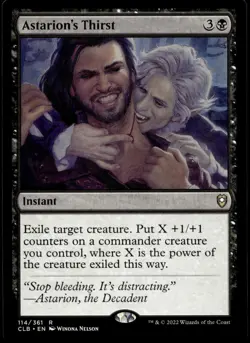 Astarion's Thirst #114 MTG Commanders Legend Baldur's Gate M/NM X1 - Image 1