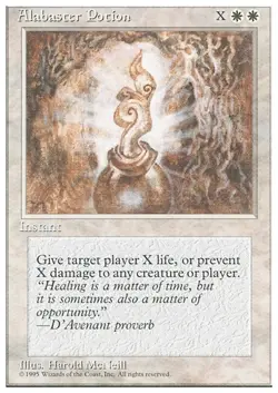 ALABASTER POTION x4 mtg VLP-NM 4th Edition 4 Common - Image 1