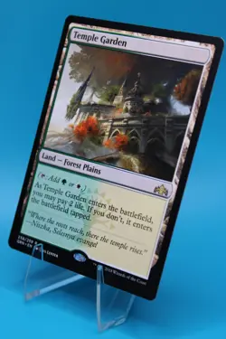 Magic: Temple Garden (258) Guilds of Ravnica Regular RARE - Image 2
