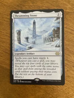 Thrumming Stone 2X2 NM MTG - Image 1