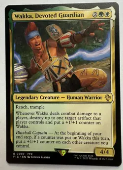 1x Wakka, Devoted Guardian - Commander: FINAL FANTASY - NM - MTG - Image 1