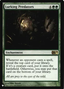 MTG Lurking Predators Normal NM The List Reprints Magic 190/249 - Image 1