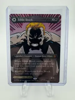 Eddie Brock (0233) (Borderless) Marvel's Spider-Man Foil - Image 1