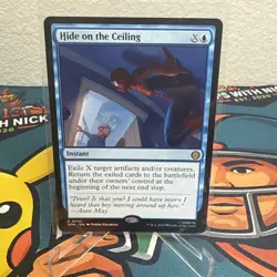 MTG Hide on the Ceiling 0032 Regular Marvel's Spider-Man NM SPM - Image 1