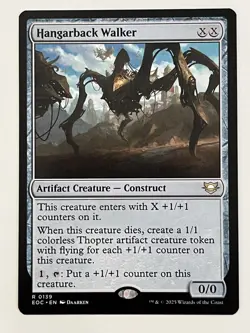 Hangarback Walker Commander: Edge of Eternities Non-Foil Regular MTG NM - Image 1