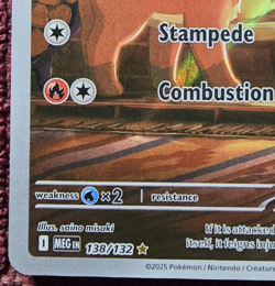 Vulpix 138 / 132 Pokemon Mega Evolution 2025 Mint Illustration Rare - Image 5