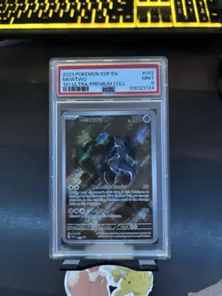 Pokemon Mewtwo TCG Black Star Promos SVP052 #52 PSA 9 Mint - Image 1