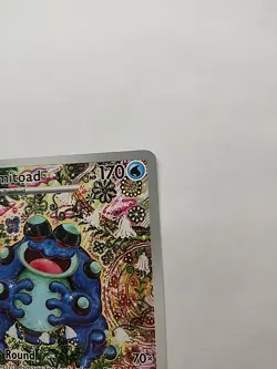 Pokemon TCG Seismitoad Illustration Rare Black Bolt 105/086 English - Image 3