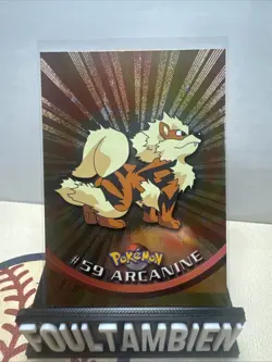 topps Pokemon TV Animation Edition Series 1 Foil #59 Arcanine - Image 1