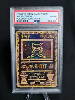 Ancient Mew 2000 Pokemon Movie Promo PSA 8 - Image 1