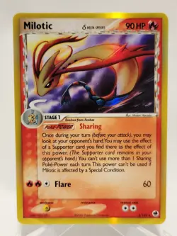 Milotic *Delta Species* 5/101 Dragon Frontiers Holo Pokemon 2006 NM - Image 1